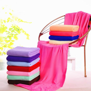 Fluffy Fleece Spa Towel