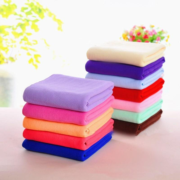 Fluffy Fleece Spa Towel