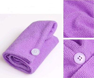 Stylish Microfiber Hair Wrap Towel