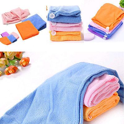 Stylish Microfiber Hair Wrap Towel
