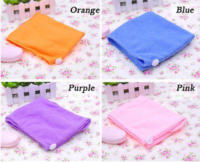 Stylish Microfiber Hair Wrap Towel