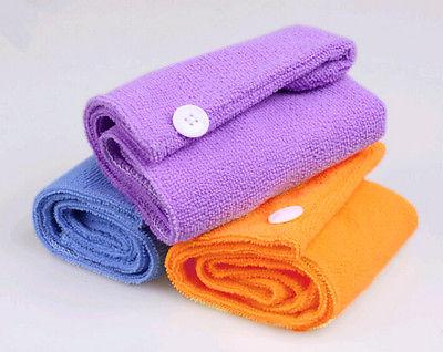 Stylish Microfiber Hair Wrap Towel