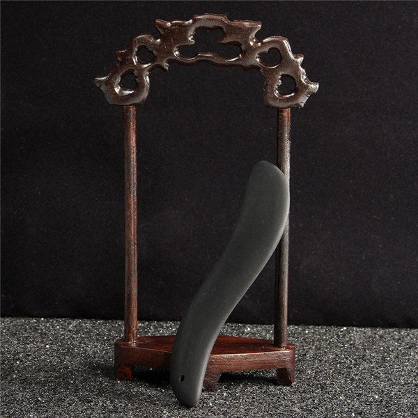 Traditional Black S Shape Bian Stone