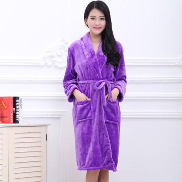 Flannel Comfy Spa Robes